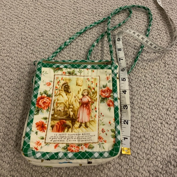 Handmade French inspire little red riding hood bag - Picture 8 of 8